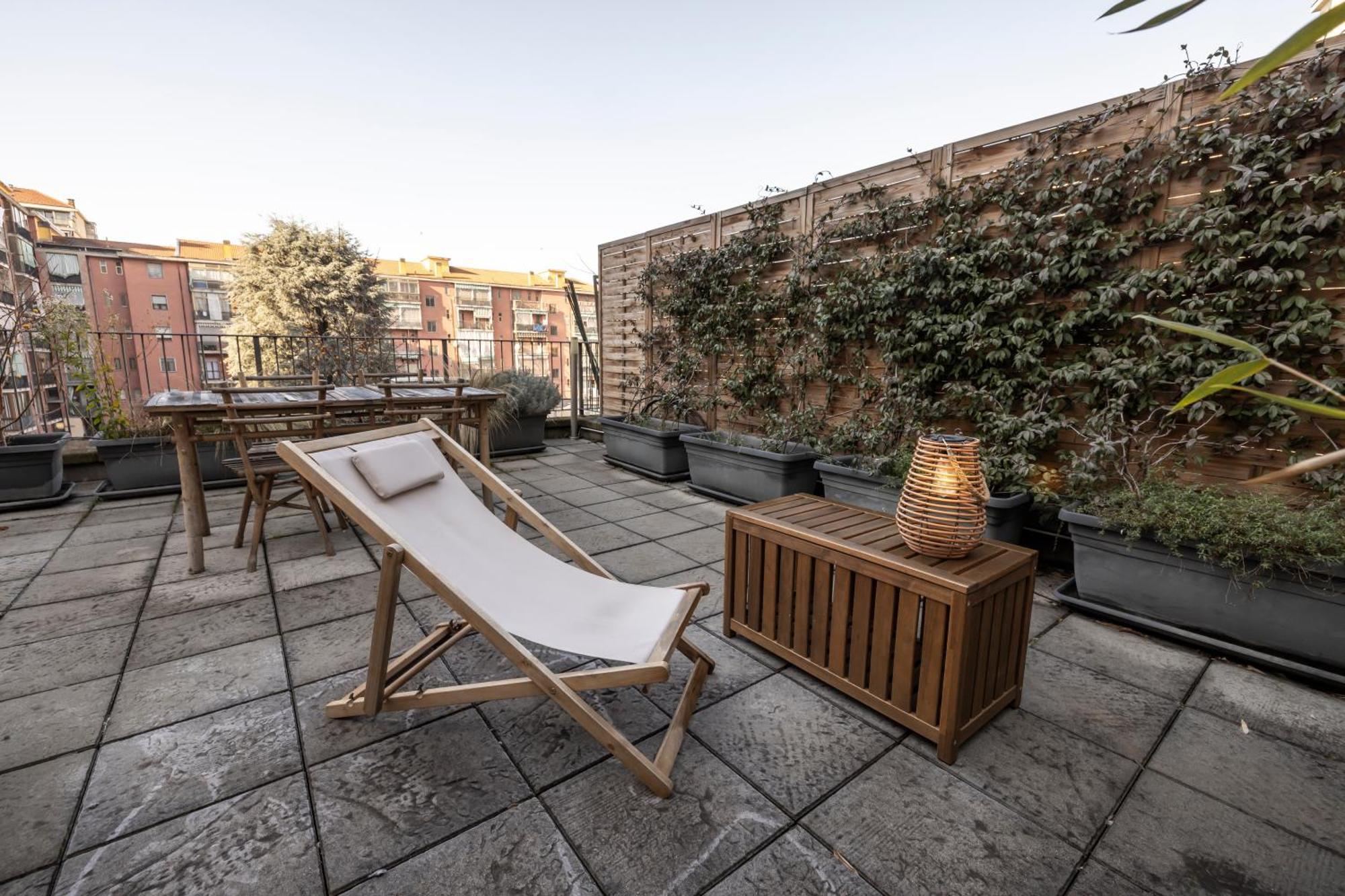 Appartamento Loft With Terrace Torino Esterno foto